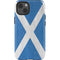 Scotland Flag Distressed iPhone 14 Impact Case